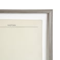 thumbnail image 6 of Kate and Laurel Framed Glass Dry Erase Art Vintage Notes Whiteboard for Wall  by The Creative Bunch Studio, 18 x 24, Blake Greywash Frame, Modern,  Dry Erase Art For Wall Decor, 6 of 8