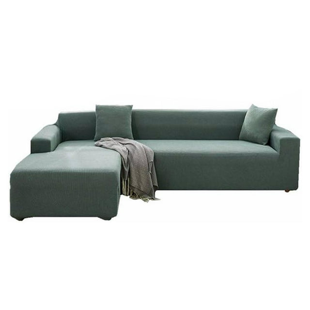 Xingzhi Elastic Sofa Cover For Living Room Fashionable And Simple Sofa Covers For Living Room Couch Cover single sofa(Green)