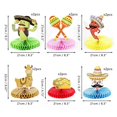 thumbnail image 3 of 12pcs Mexican Fiesta Honeycomb Table Centerpiece Cactus Donkey Maraca Sombrero Guitar Table Toppers Centerpieces Decor, 3 of 5
