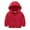 Red, variant on breaise Girl's Sweatshirt Leaf Print Long Sleeved Hooded Sweatshirt Boys Pockets Pullover Kids Casual Sweatshirt