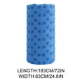 thumbnail image 4 of 24.8 x 72in Yoga Mat with Towel and Storage Bag, Sweat Absorption and Stain Prevention for Daily Indoor and Outdoor Sports(Blue), 4 of 6
