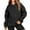 Black, variant on Baqcunre Hoodies For Women Women'S Fleece Hoodie Loose Hoodie Drawstring Hoodie Casual Long Sleeved Top Fall Clothes Womens Sweaters Black L