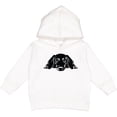 thumbnail image 2 of Inktastic Peeking Dachshund Toddler Hoodie, 2 of 4