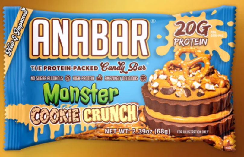 Anabar Protein Bar, The Protein-Packed Candy Bar, World's Best Tasting Protein Bar, No Sugar Alcohols, Real Food, Amazingly Delicious, 20 Grams of Protein (12 Bars, Variety Pack)