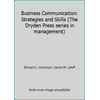 Business Communication: Strategies and Skills (The Dryden Press series in management) [Hardcover - Used]