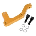 thumbnail image 2 of Xingzhi Bicycle Bike Disc Brake Mount Adaptor for Caliper PM to IS Gold Rear 1Set, 2 of 6