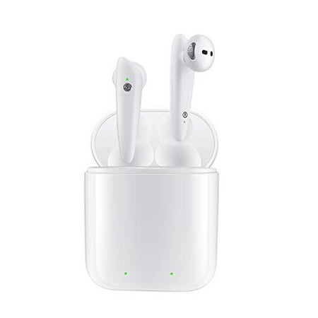 Samsung Infrared Touch Overlay Wireless Bluetooth Earbuds;SquRod TWS Wireless Headsets Touch Key Bluetooth 5.0 Infrared Sensor Original Hi-Fi Sound Mini Ear ()