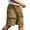 ZA-Coffee men's cargo shorts, variant on cllios Men's Hiking Shorts Elastic Waist Drawstring Multi Pockets Quick Dry Cargo Shorts for Camping Fishing Outdoor Black L