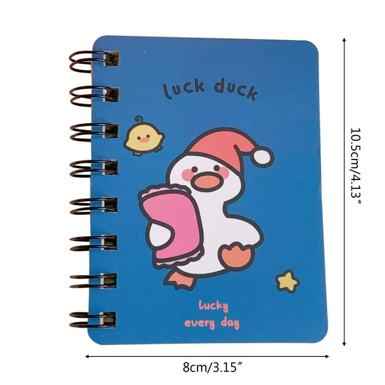 6*8cm Lovely Cartoon Image 9 Types Notebook 1piece Kawaii Journal