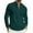 AA01_Dark Green, variant on Long Sleeve Henley Shirts for Men Casual Waffle Fashion Solid Color Pullover 3-Button T-Shirt with Pocket Gray S