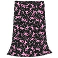 thumbnail image 2 of Bingfone Breast Cancer Awareness (2) Print Flannel Fleece Blanket Throw Blanket For Bed,Sofa,Couch,Travel,Camping(60"X50"), 2 of 9