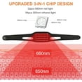 thumbnail image 3 of Red Light Therapy Belt for Neck, 850NM Near Infrared Light Therapy & 660NM Red Light Therapy Wearable Infrared Warp for Chin Neck Wrist Leg Hand Portable Red Light Therapy Strap with Timer, 3 of 7