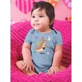 thumbnail image 2 of Kangaroo Doodle Style Safari Bodysuit Infant -Image by Shutterstock,  12 Months, 2 of 4