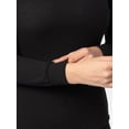 thumbnail image 6 of Fruit of the Loom Women's Recycled Waffle Thermal Top, Sizes XS-4X, 6 of 7