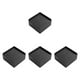 thumbnail image 2 of 4 elevadores de muebles apilables antideslizantes para sofá y cama. Negro, 2 of 8