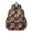 Pioneer Flower Floral Print Pattern, variant on Pioneer Flower Floral Print Pattern Cute School Backpack with Padded Back and Adjustable Shoulder Straps 13.4"x11"x4.7"