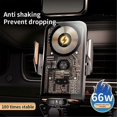 thumbnail image 5 of Car Phone Holder 66W Wireless Charger Mobile Phone Holder Intelligent Infrared Air Vent Clip for, 5 of 5