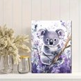 thumbnail image 2 of Adorable Koala Watercolor Wall Art/Canvas Print， Perfect for Living Room， Bedroom， Nursery， Office， and Bathroom Decor., 2 of 8