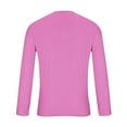 thumbnail image 4 of NuoCaiYun Men's Fashion Valentine's Day Tops Sports Casual Long Sleeve Loose Round Neck Pullover Comfort Blouses, 4 of 6