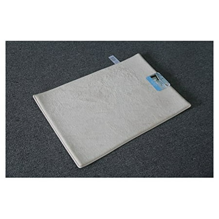 Garden Home Luxury Memory Foam Bath Rug 16x22 Beige Walmart Com
