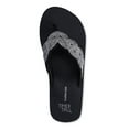 thumbnail image 2 of Women's Time and Tru Lifestyle Flip Flop Wedge Heel Sandal, 2 of 4