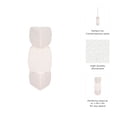 thumbnail image 5 of Modern Ceramic Candle Holder - Contemporary Ceramic Pillar & Taper Holder for Home & Office Decor - Minimalist Design - 9" White, 5 of 12
