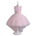 thumbnail image 2 of Godderr Kids Pageant Dresses for Girls Dress for Girls 4-12Y Tulle Dress Flower Girl Lace Dress Pageant Kids Wedding Christmas Holiday Party Dresses Performance Dress, 2 of 8