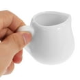 thumbnail image 2 of 4pcs Creamer Milk Pitcher Handheld Milk Creamer Reusable Ceramic Jug Small Coffee Pitcher with Handle, 2 of 6