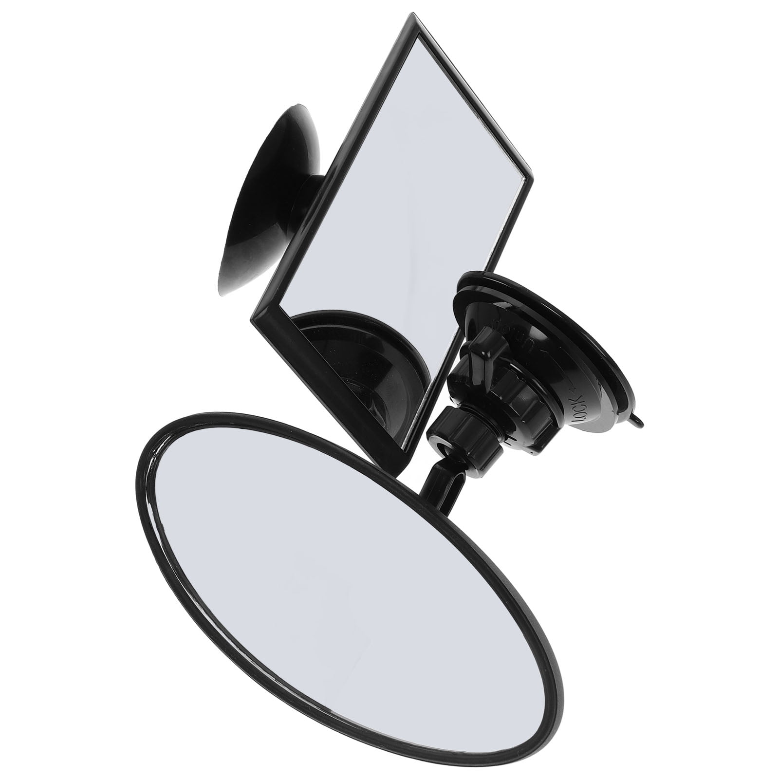 UTV Rear View Mirror For Polaris Ranger - 360° Adjustable Anti-Shake Wide Angle Mirror