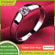 thumbnail image 2 of Anillos YHAMNI 100% de plata tibetana con certificado Real para mujeres y hombres, anillo de compromiso de boda de circón redondo de alta calidad, joyería de regalo Dengxun unisex, 2 of 2