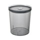 thumbnail image 1 of Cubos apilables con tapa para almacenar alimentos | Recipientes herméticos transparentes para harina, arroz, pasta y refrigerios | Organización de la despensa a prueba de humedad, 1 of 2