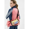 thumbnail image 1 of Adidas GN2123 Transparent Mini Airliner Crossbody Bag Purse, 1 of 2