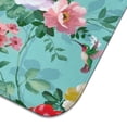 thumbnail image 3 of Microfibre Drying Mat for Kitchen Pioneer Dish Drying Drainer Mat Absorbent Colorful Floral Drying Mat Washing Up for Glass, Plate & Cup 18inch X 24inch, 3 of 5