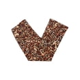 thumbnail image 2 of AG Adriano Goldschmied Womens Animal Print Slim Fit Pants Brown 26, 2 of 2