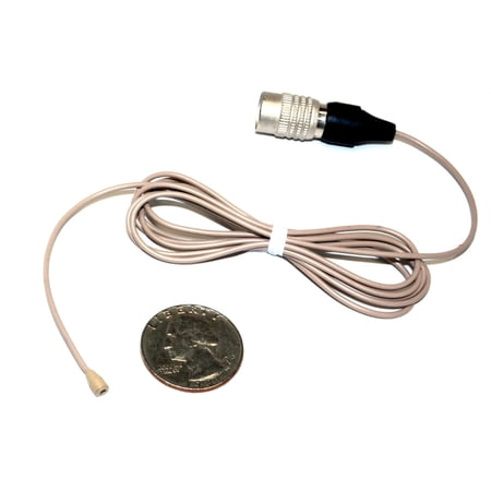 SP-CB-06A - Master Series by Sound Professionals - Subminiature Omnidirectional Condenser Lavalier Microphone for Audio Technica Unipack Wireless Systems