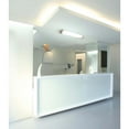 thumbnail image 6 of Nuvo Glamour LED 25-in Linear Flush Mount Fixture Black Finish CCT Selectable, 6 of 7