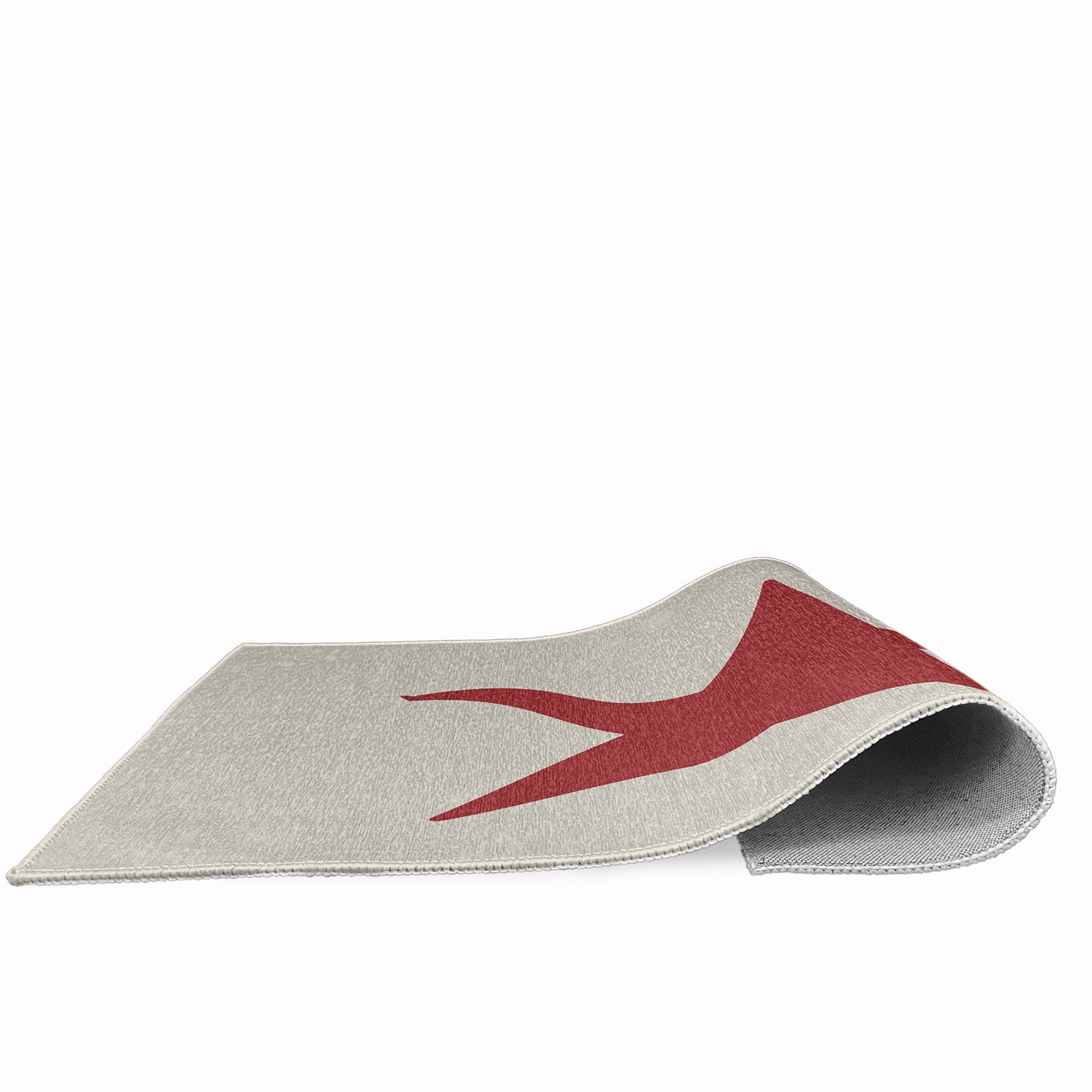 Simply Daisy 4' x 6' Big Star Chenille Rug, Ligonberry Red