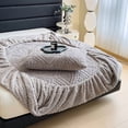 thumbnail image 6 of Embossed Quilted Fitted Sheet, Soft Boho Solid Color Bedding,No Pillowcases, 6 of 6