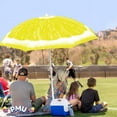 thumbnail image 5 of PMU Multi Stripes with Multi-Color Beach Umbrellas 78 Inch Fruity-Lemon Pkg/1, 5 of 6