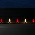 thumbnail image 3 of Opticore LED C9 Smooth Ceramic-Style Red and Warm White Christmas Lights with Shatterproof Christmas Bulbs, 50 Lights, 50’, 3 of 5