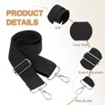 thumbnail image 3 of Uxcell Purse Strap Replacement 1.5" Bag Strap for Canvas Bag Handbag Black, 3 of 5