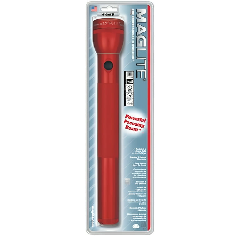 Maglite Large 4 D Batteries Heavy Duty Incandescent