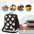 thumbnail image 4 of Halloween Ghost Lunch Bag Insulated Thermal Box with Shoulder Strap & Handle for Work and Picnic, 4 of 6