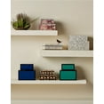 thumbnail image 3 of Currey And Company 1200-0898 Aarna Composite, Wood Decorative Boxes - Black, 3 of 7