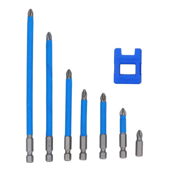 <p> Screwdriver Bits Set Head Screw Driver Bit Screwdriver Bit Set 7PCS Set Screwdriver Bit PH2 Electric Screwdriver Drill Bit With Magnetizer</p>