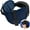 Mottled Blue, variant on Airplane Travel Pillow With Eye Mask, 360° Head Support, Ideal For High-Speed Train, Airplane, Car Use