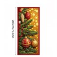 thumbnail image 2 of Miwamany Christmas Decorations Indoor Outdoor, Quilted Christmas Door Curtain with Santa Claus, Holiday Door Banner for Front Door Home Party, 2 of 7