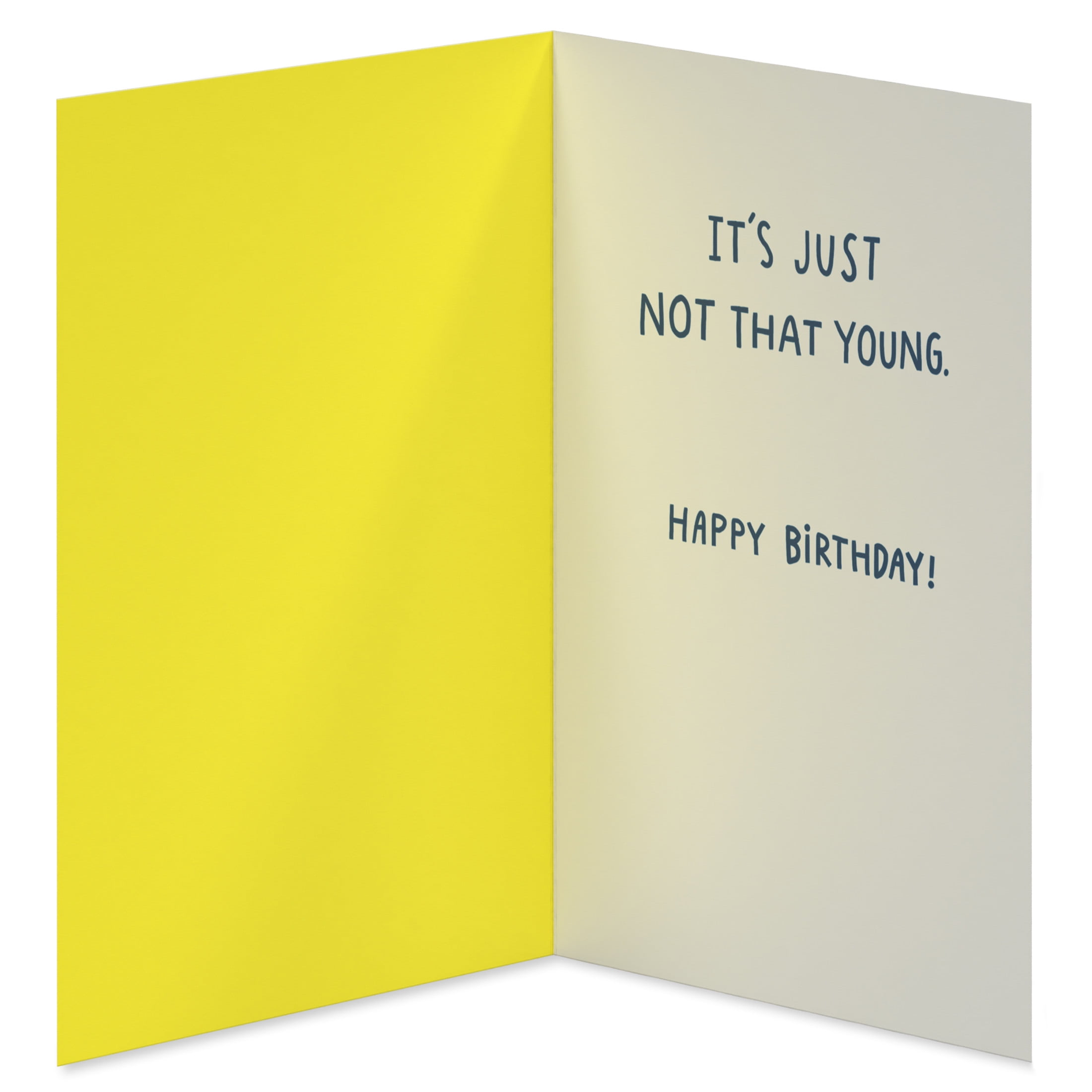Recycled Paper Greetings 50th Birthday Card (50 Is Not That Old)