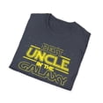 thumbnail image 5 of Best Uncle In The Galaxy, Gildan Unisex Softstyle Shirt, Graphic Tee, S-3XL, 5 of 5