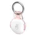 thumbnail image 3 of Para Air Tag Llavero Protector Accesorio Funda Protectora Transparente Anti Pérdida () Rosa, 3 of 9